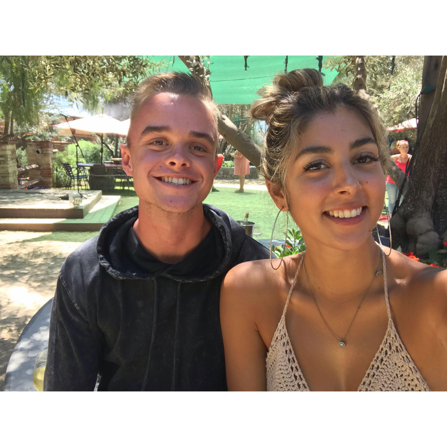Our first date
