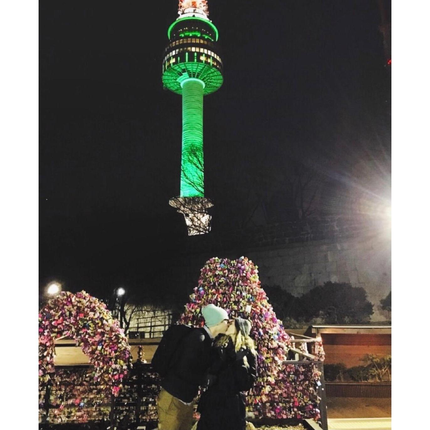 Love Lock Bridge South Korea 2016