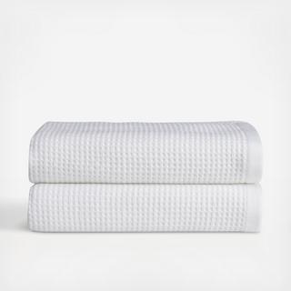 Waffle Hand Towel, Set of 2