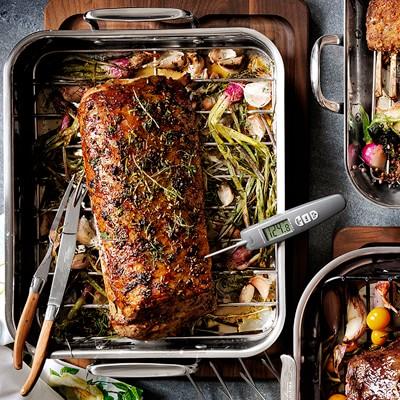 Williams Sonoma Stainless-Steel Ultimate Roasting Pan