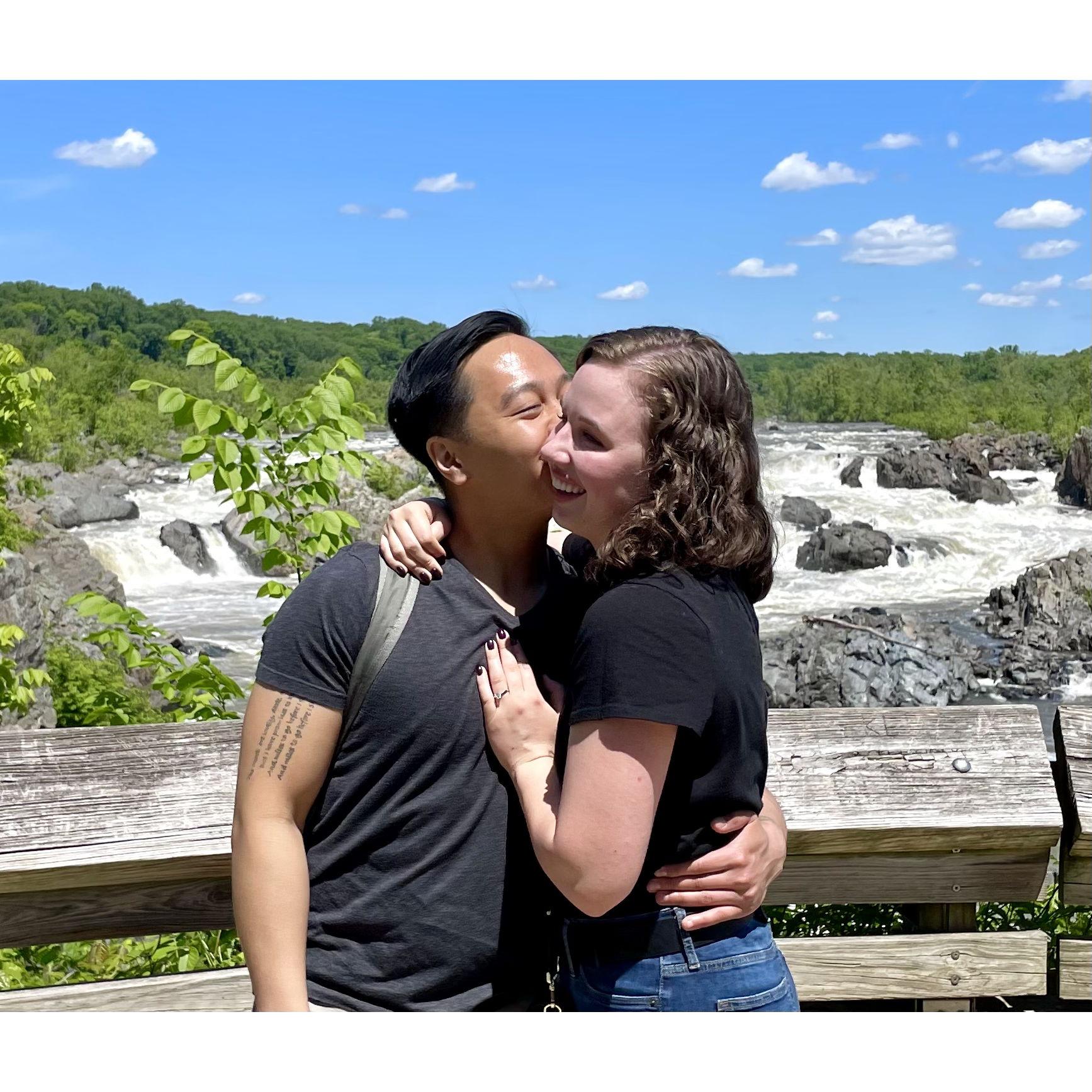 May 2023
We got engaged near Washington DC.