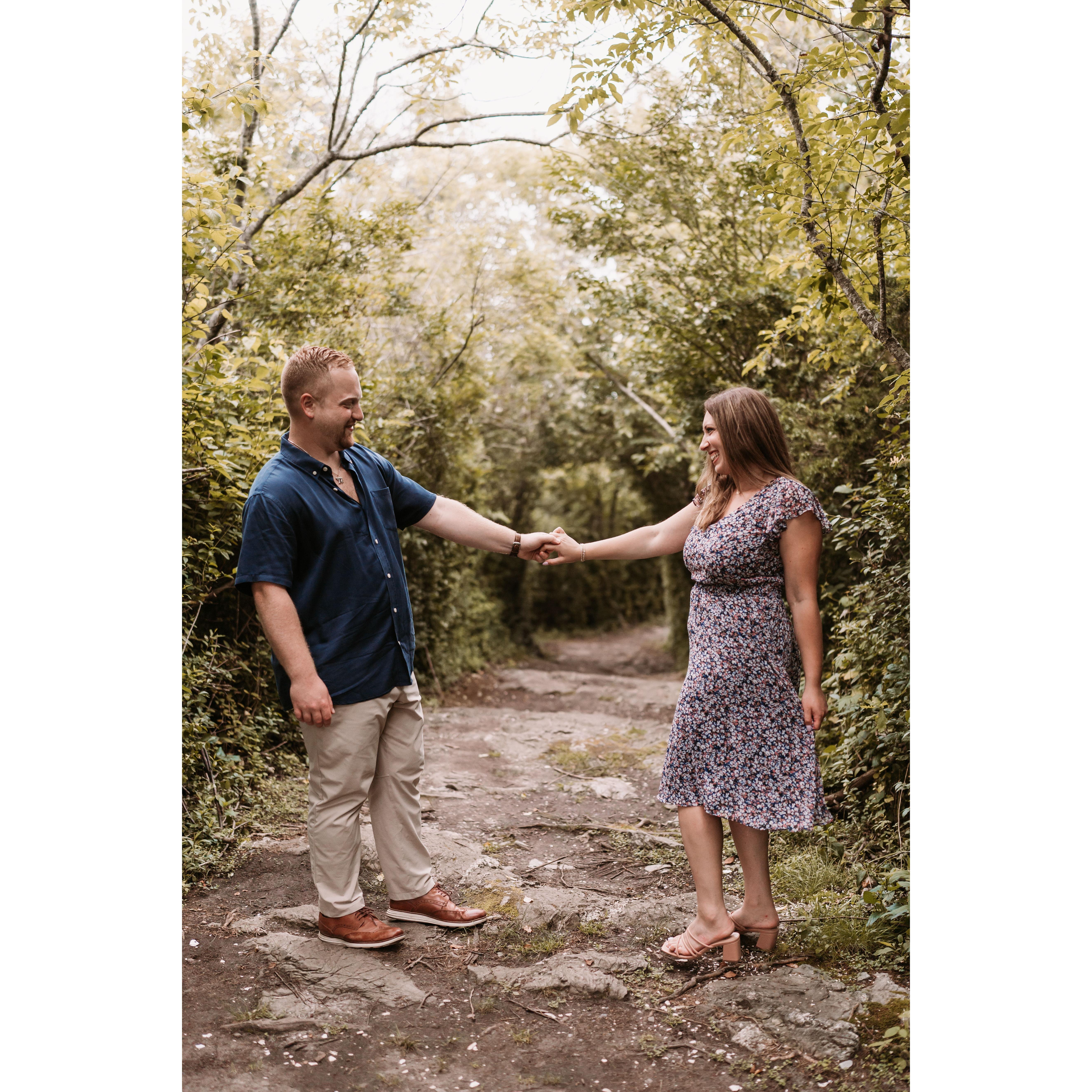 From our engagement photo album!