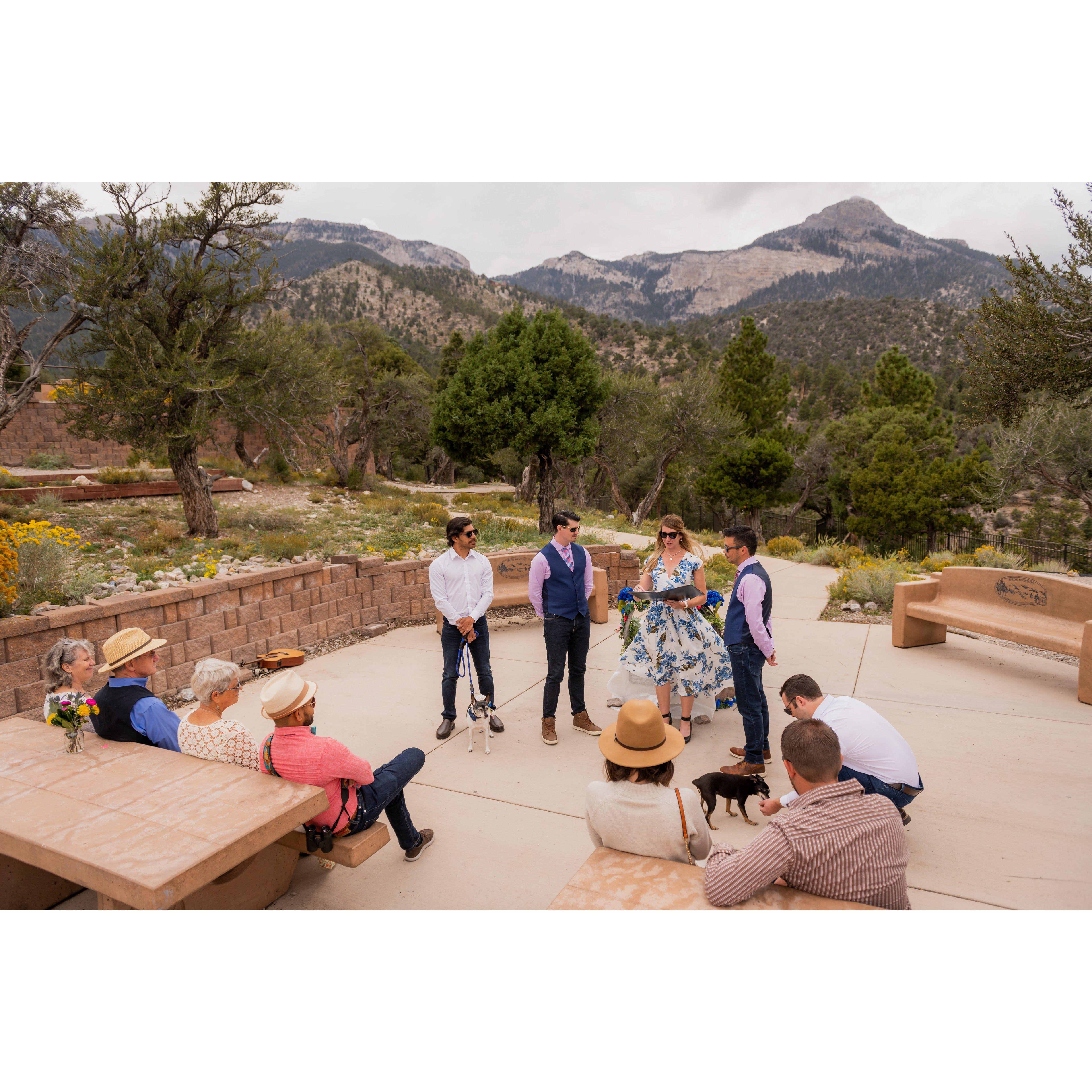 Akilah got loose during the ceremony because she is an independent woman.