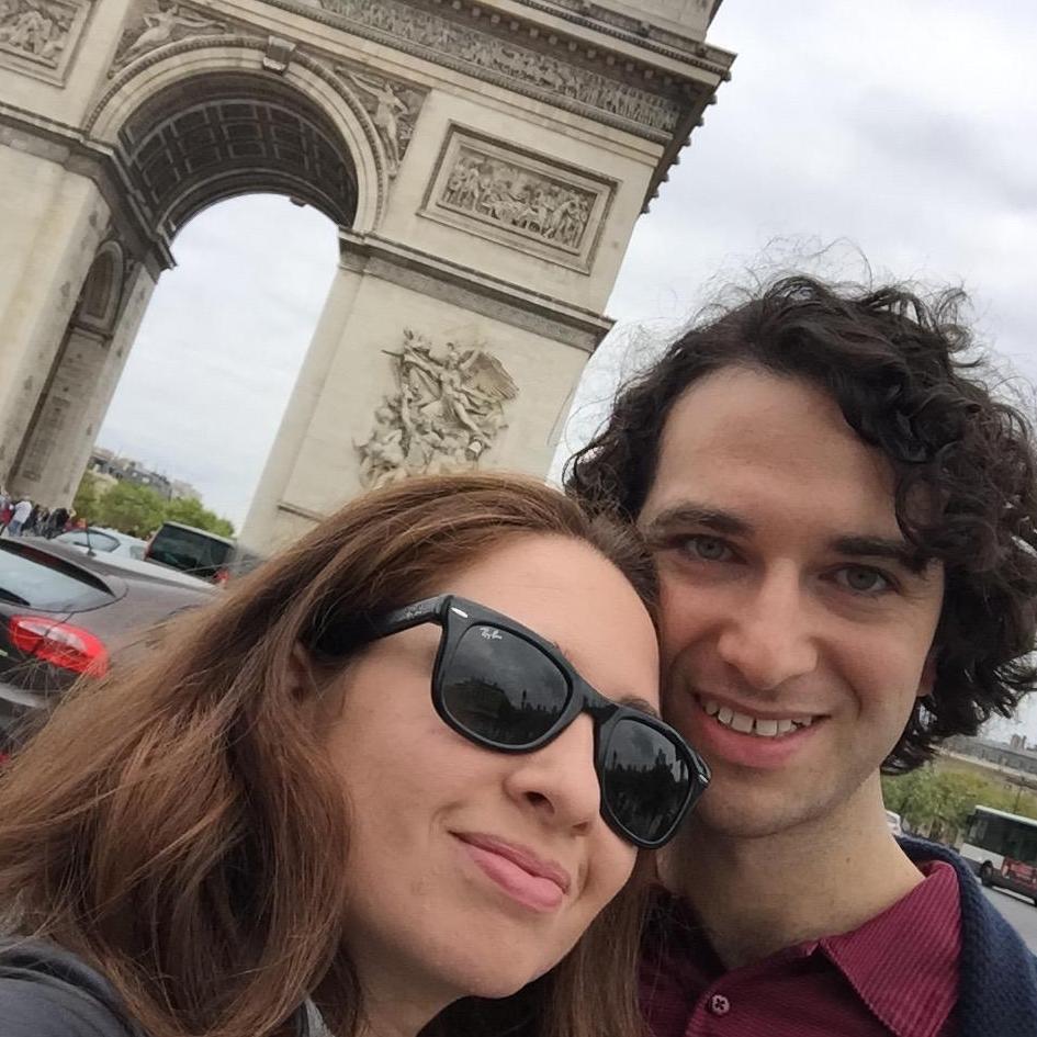 Our first international trip together took us to France in 2015.