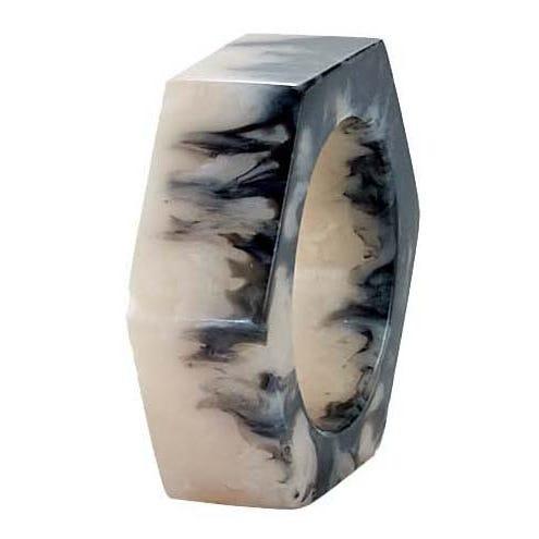 Piper Beige Marble Napkin Ring