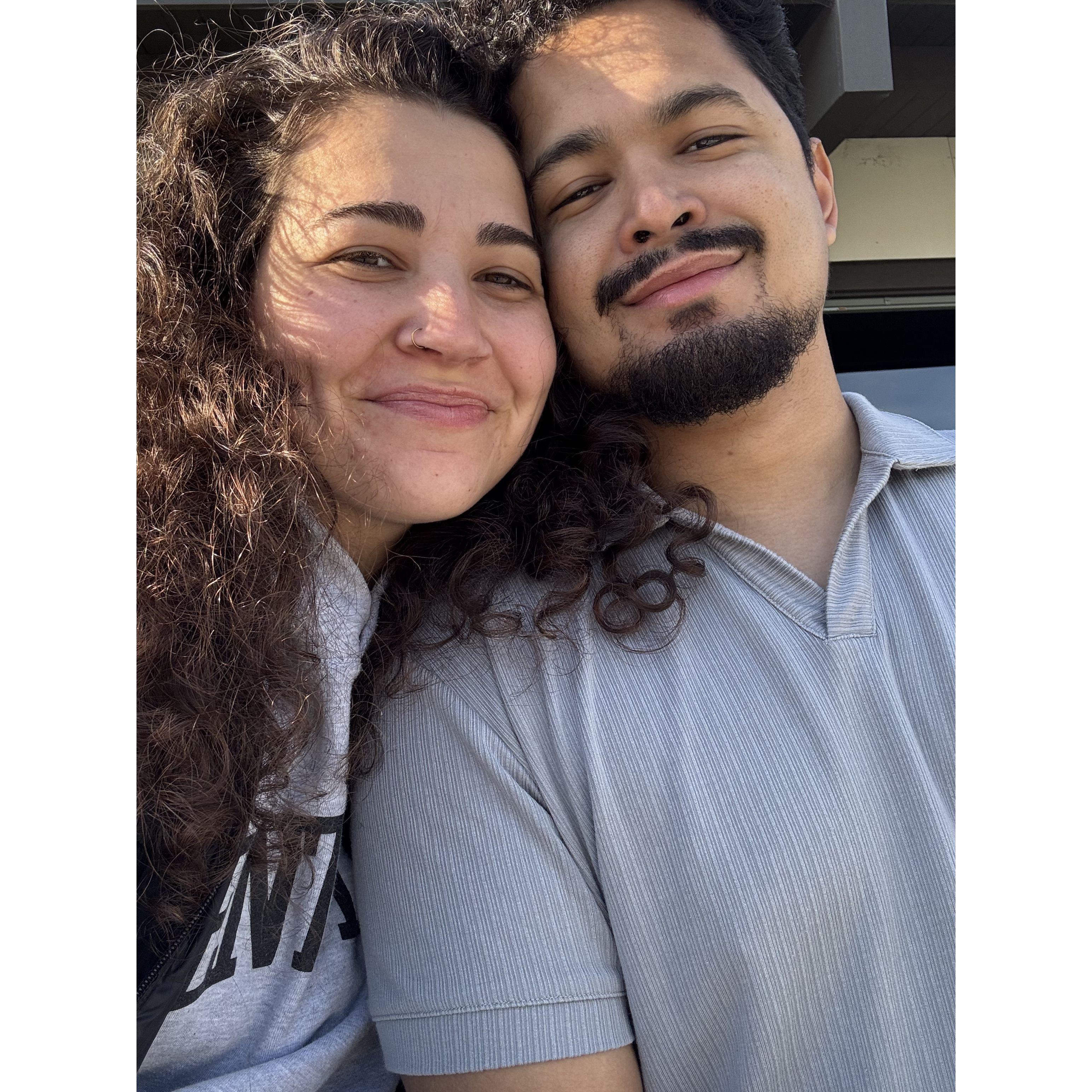 Happy together in Pacific Grove!