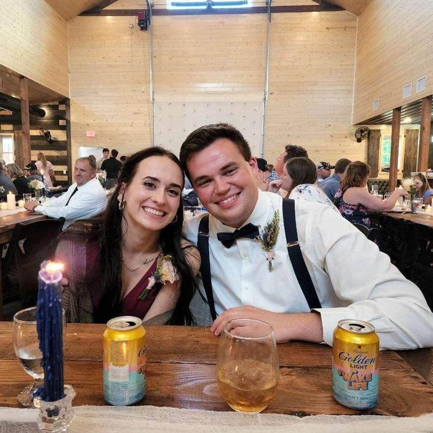 We celebrated with Alex’s brother and his wife at their wedding. August 2022.