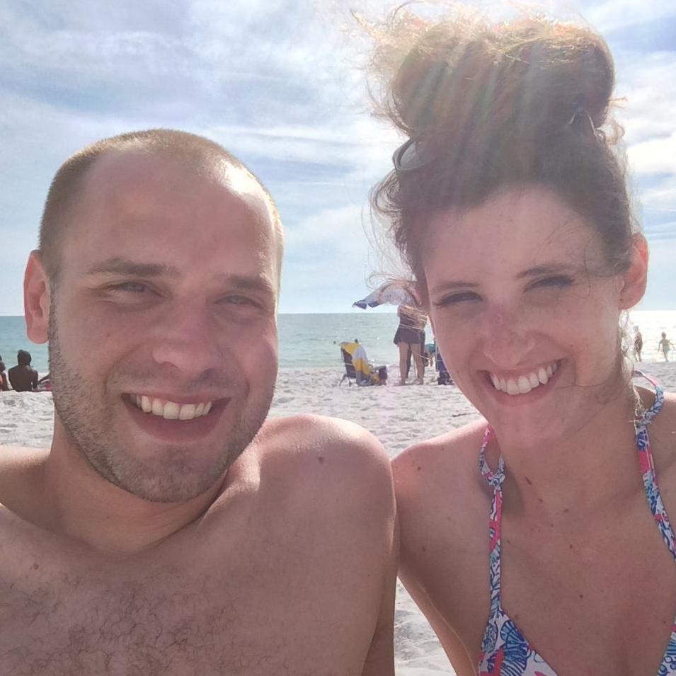 March 2015 - Sarasota, FL - Soaking in the Sun on Lido Beach!