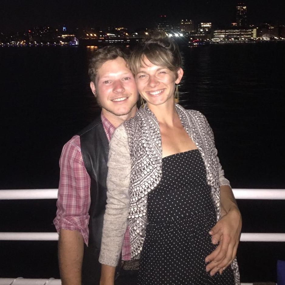 On a boat in NYC