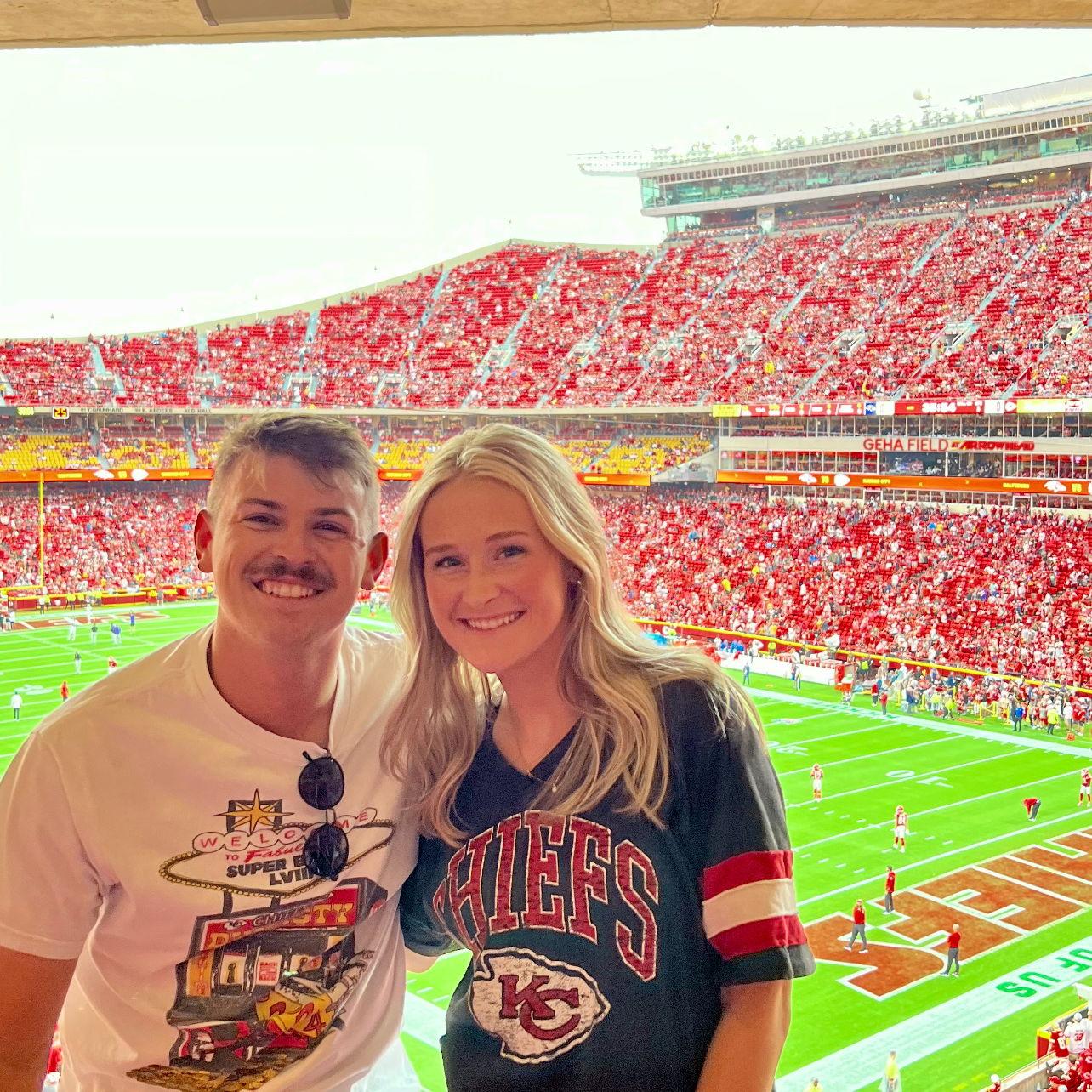 First Chiefs game together!