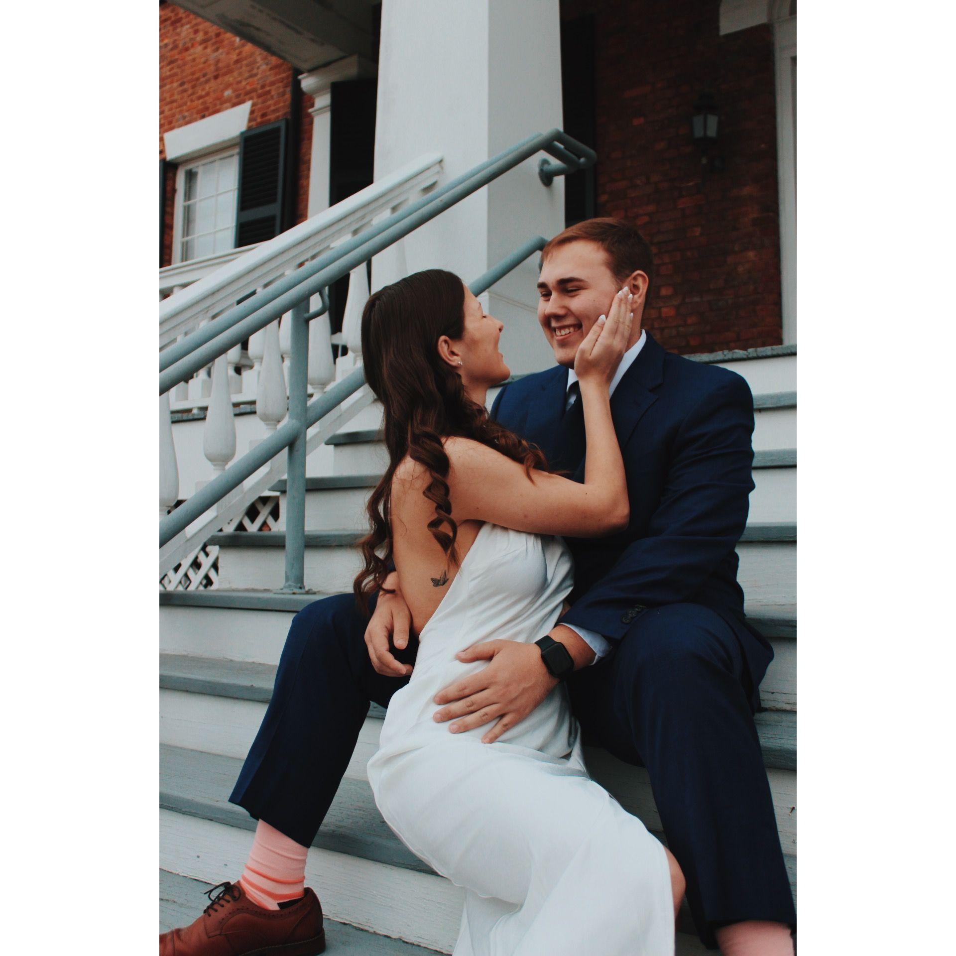 The start of A LOT of engagement pictures in our hometown!