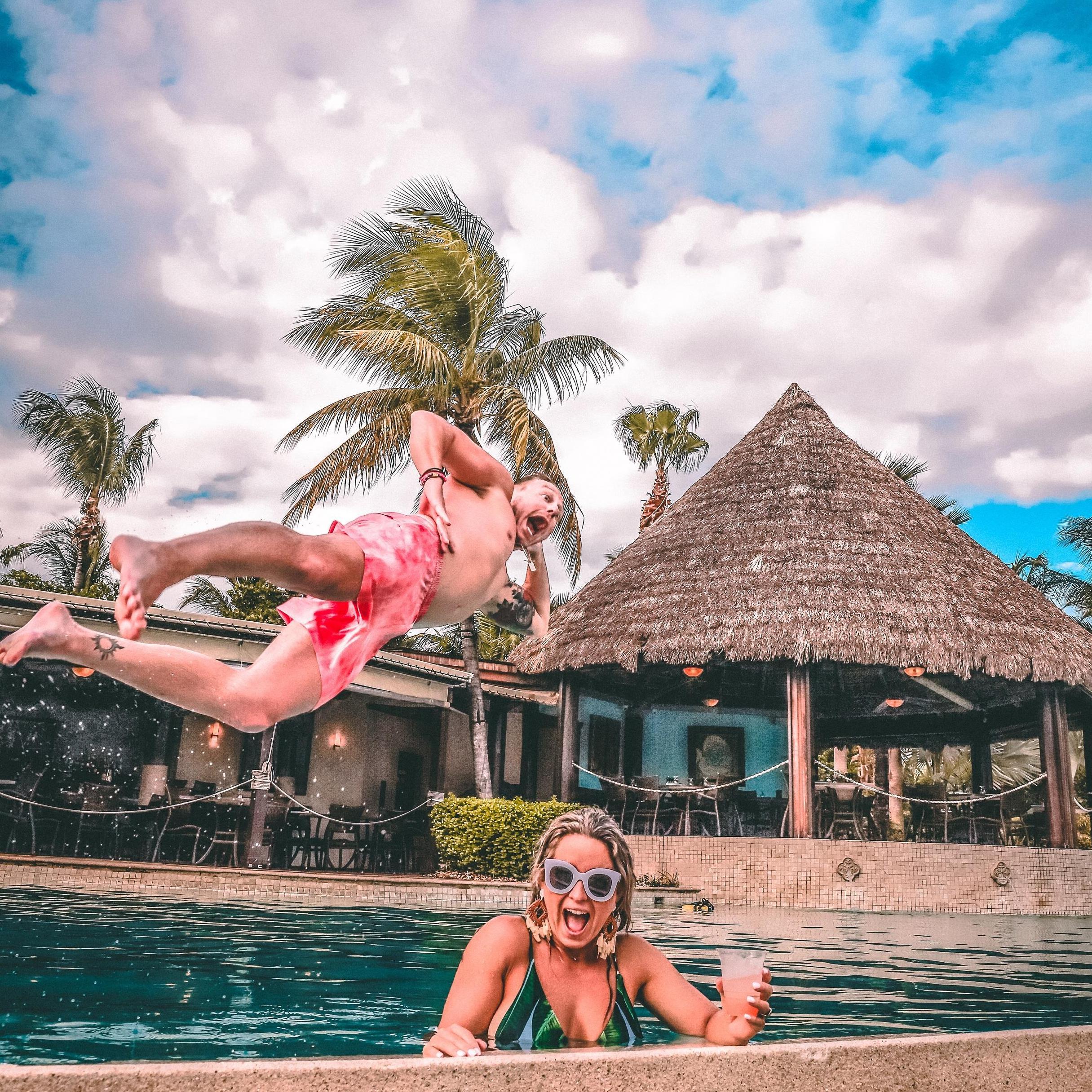 Goofing Off In Exumas, Bahamaa