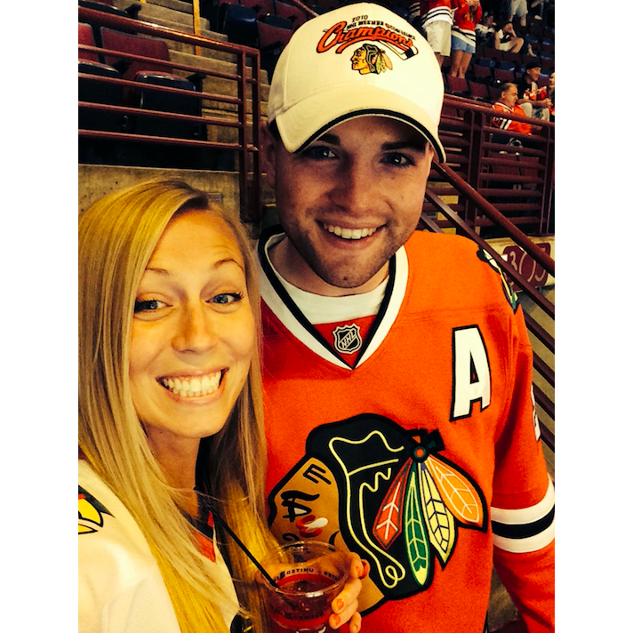 Chicago Blackhawks Playoff Game - 4.2014
