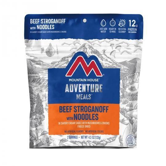 Mountain House Beef Stroganoff with Noodles Pouch