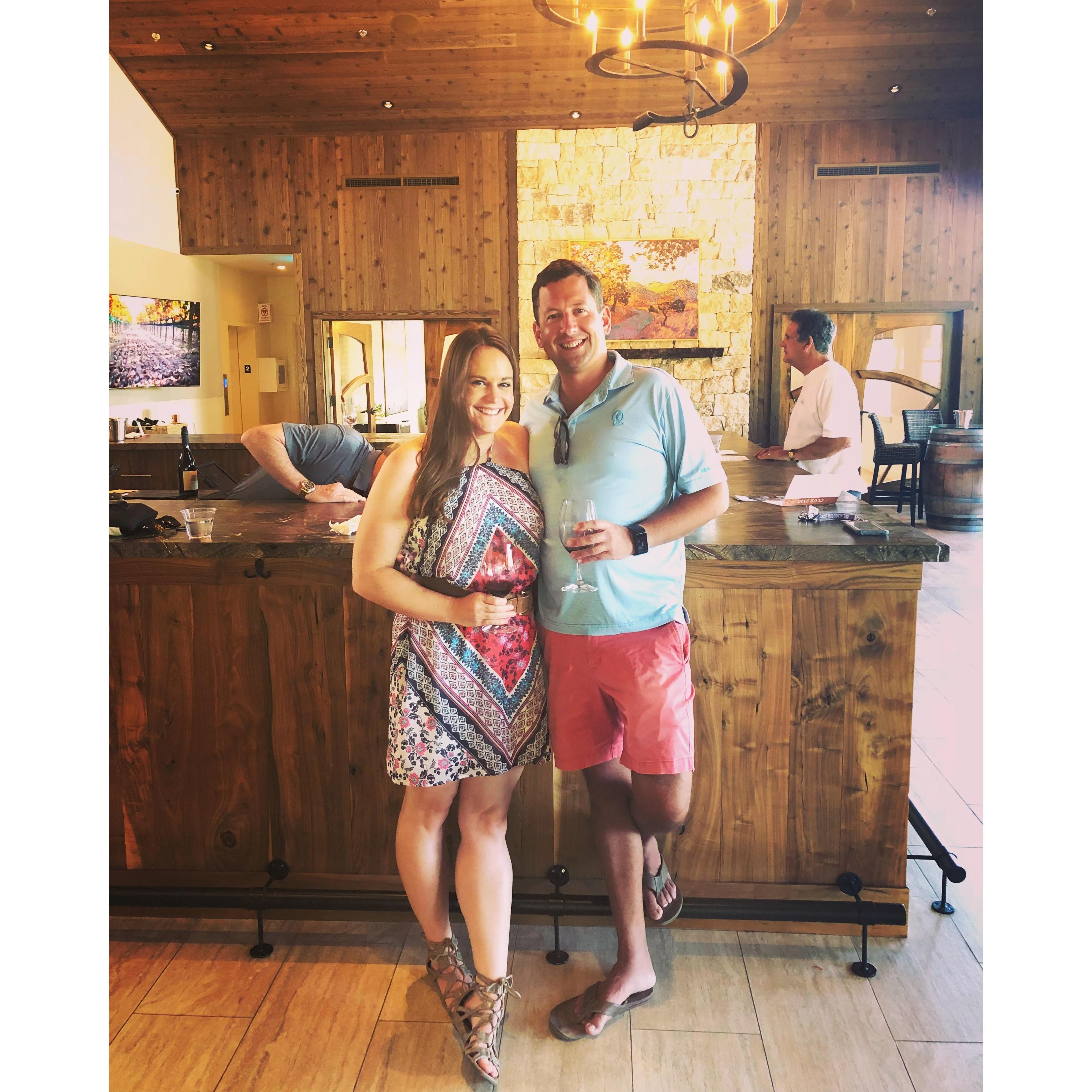 Wine tasting in Paso Robles
