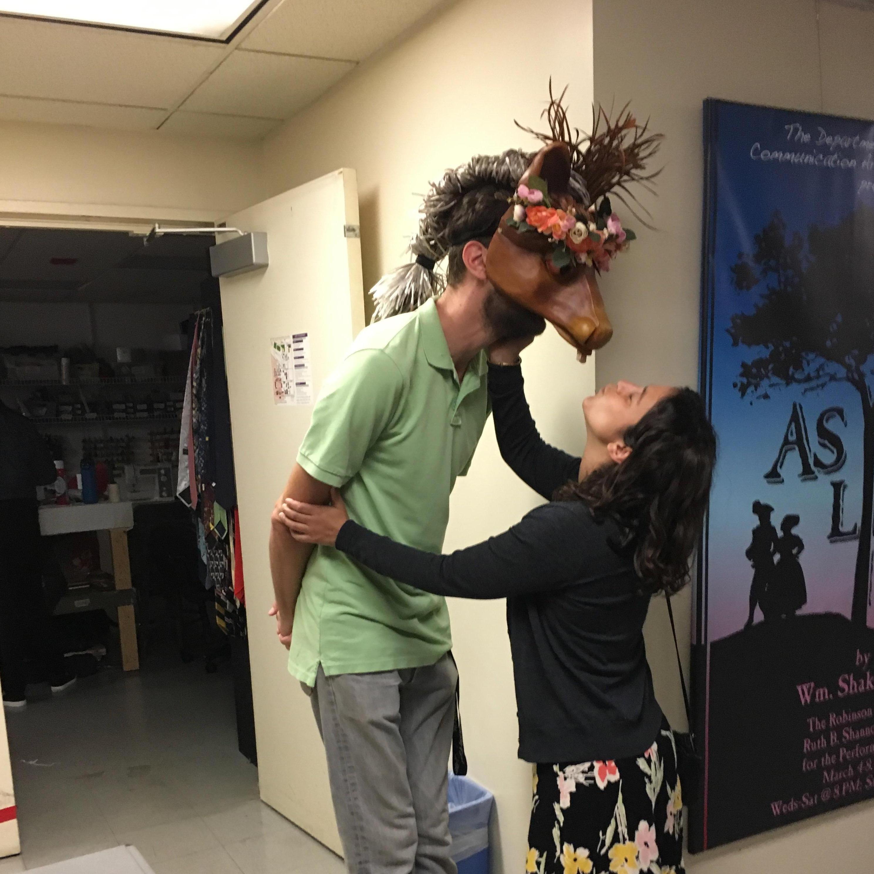 Max was being an ass, but got a kiss anyway