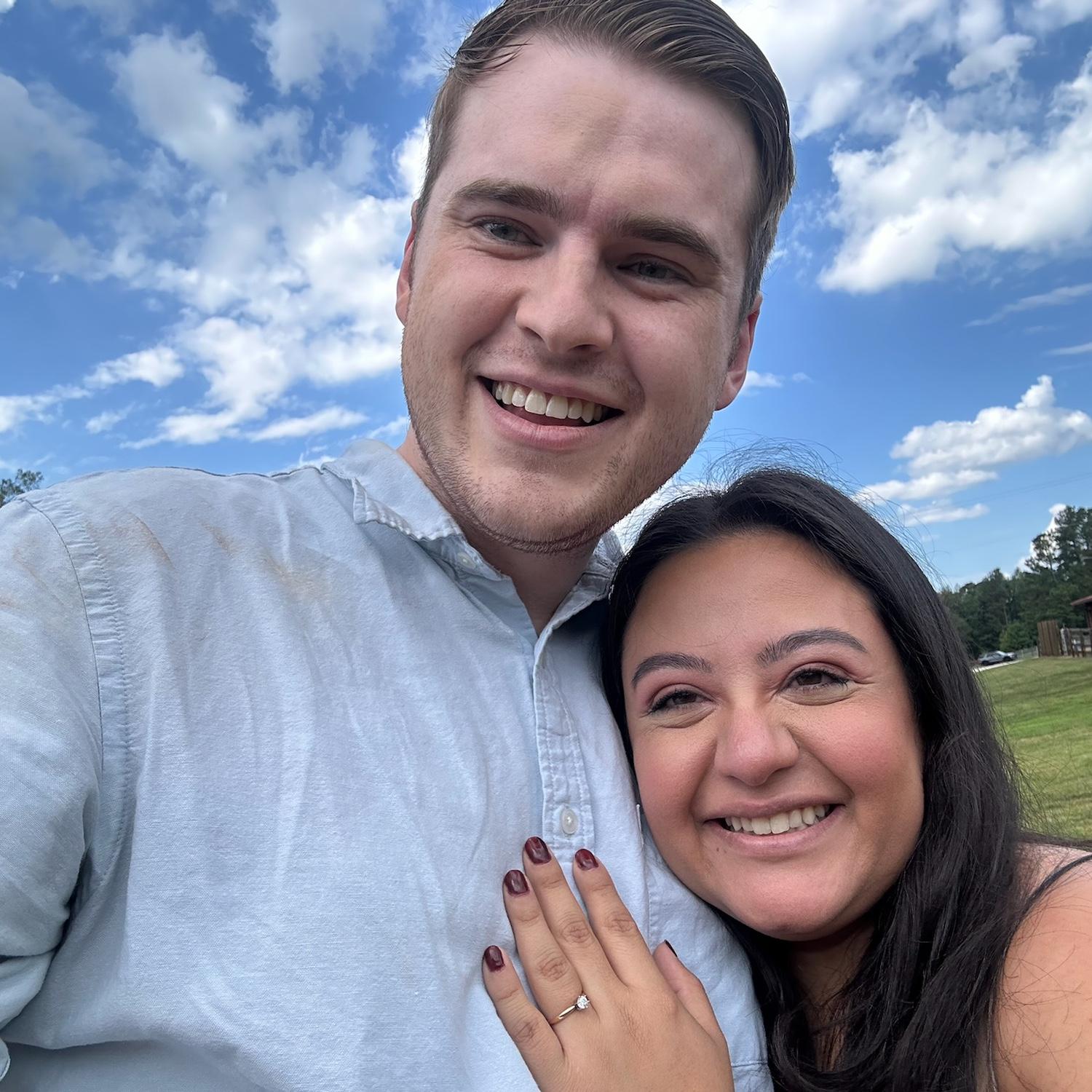 Right after Anthony proposed!