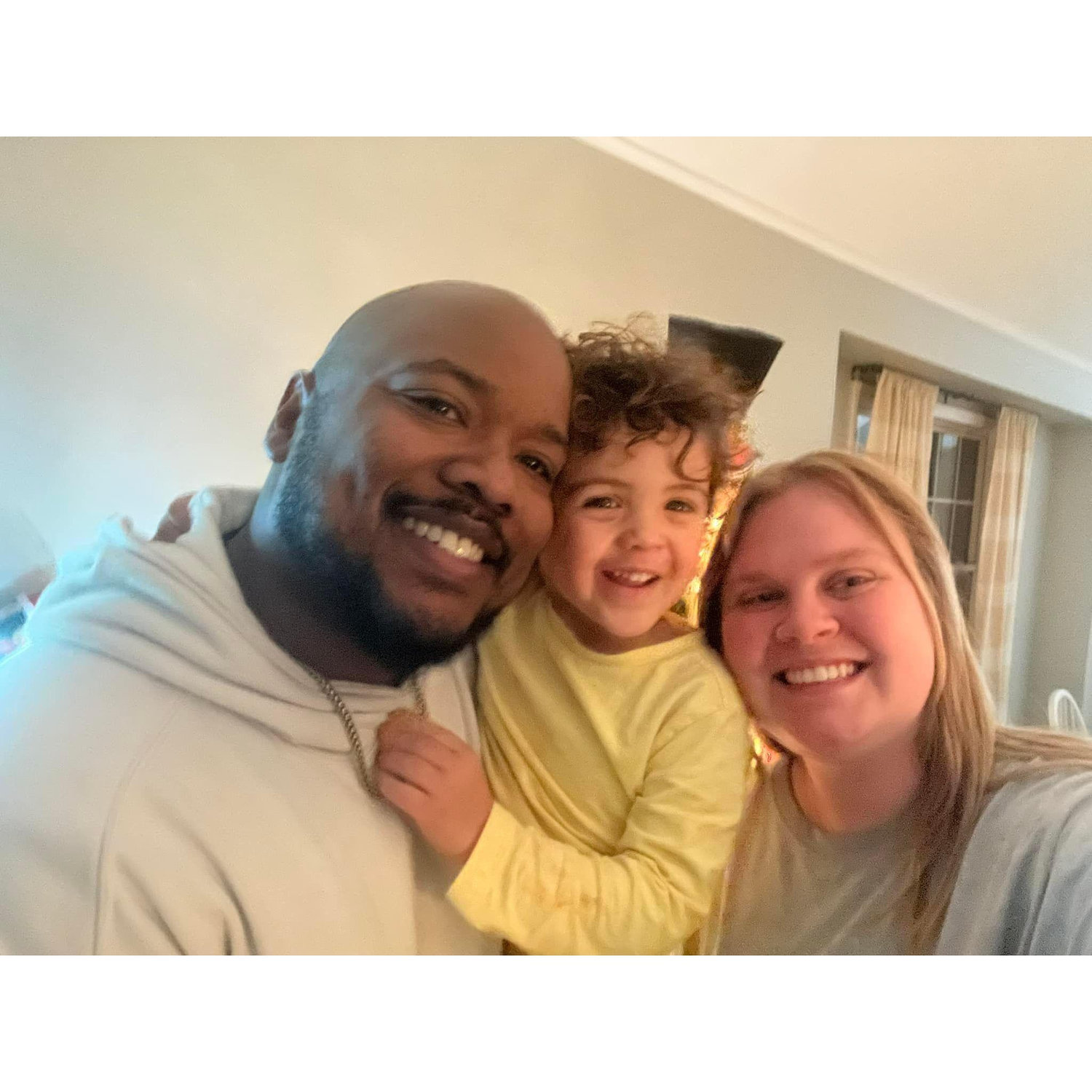 Our first Christmas the three of us!