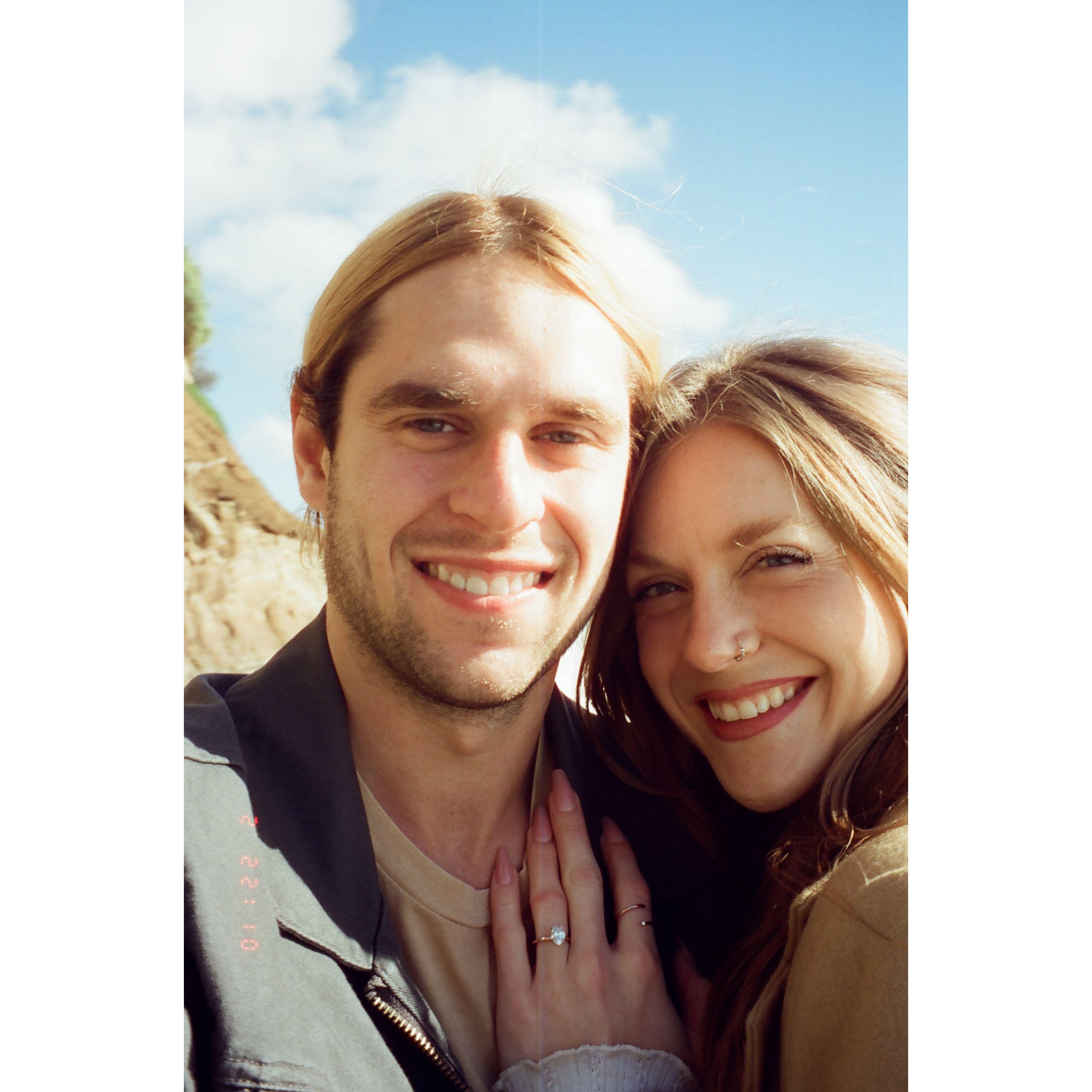 Film engagement shoot