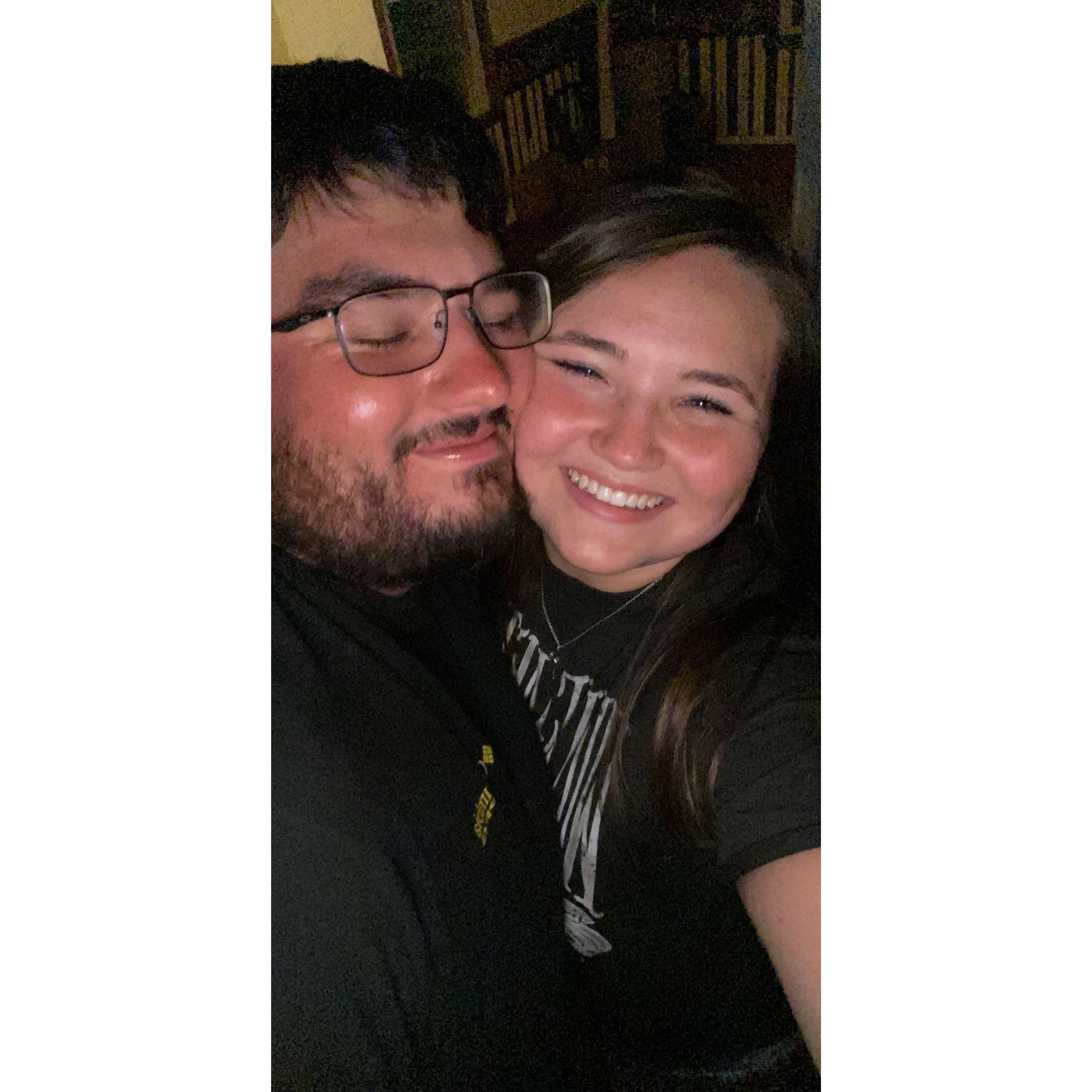 This was taken the first night we said "I love you"