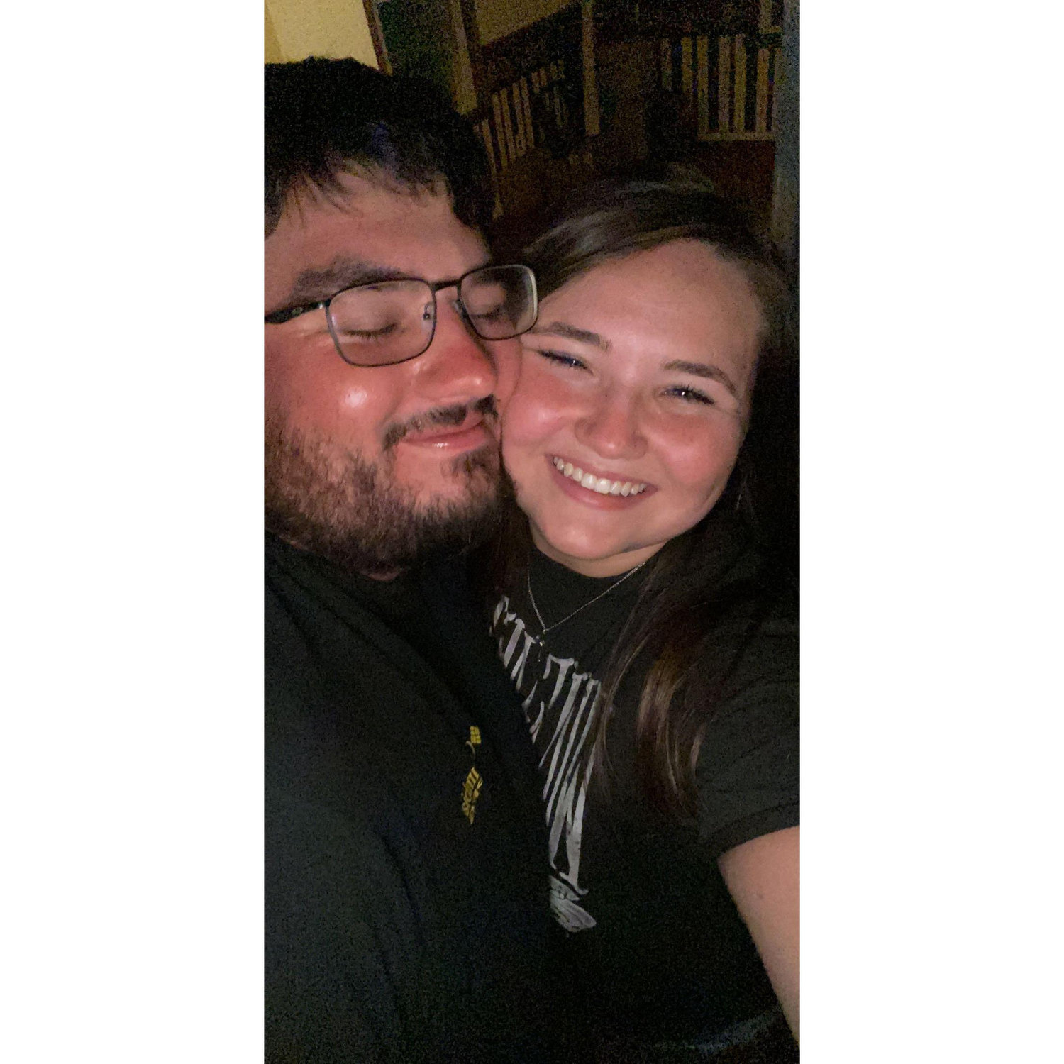 This was taken the first night we said "I love you"