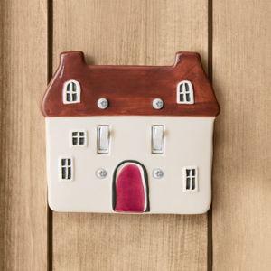 Emma Chamberlain Cottage Switch Plate - Brown