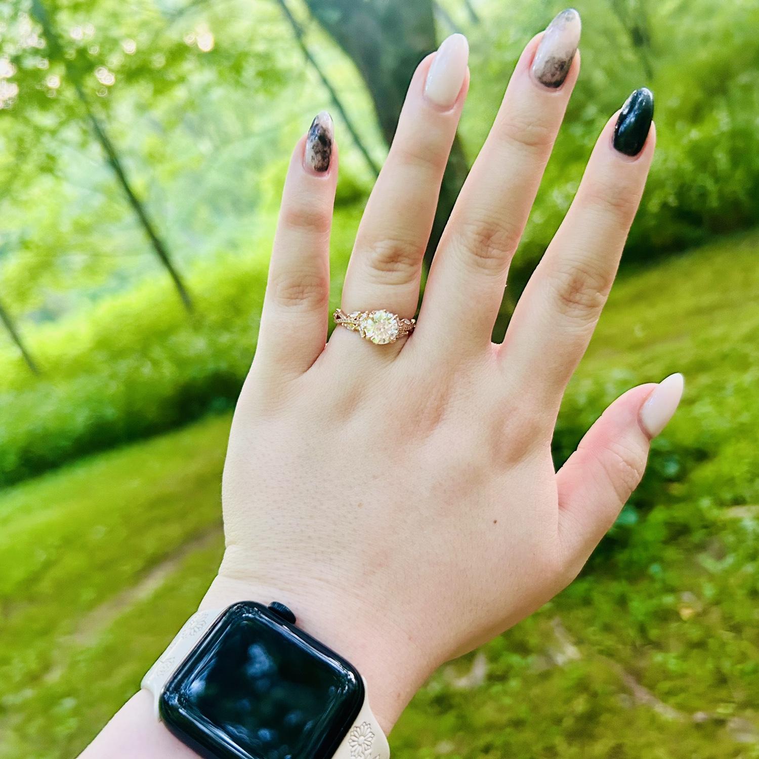 Our 6 year anniversary at Hocking Hills 
We got engaged 6/21/24 <3