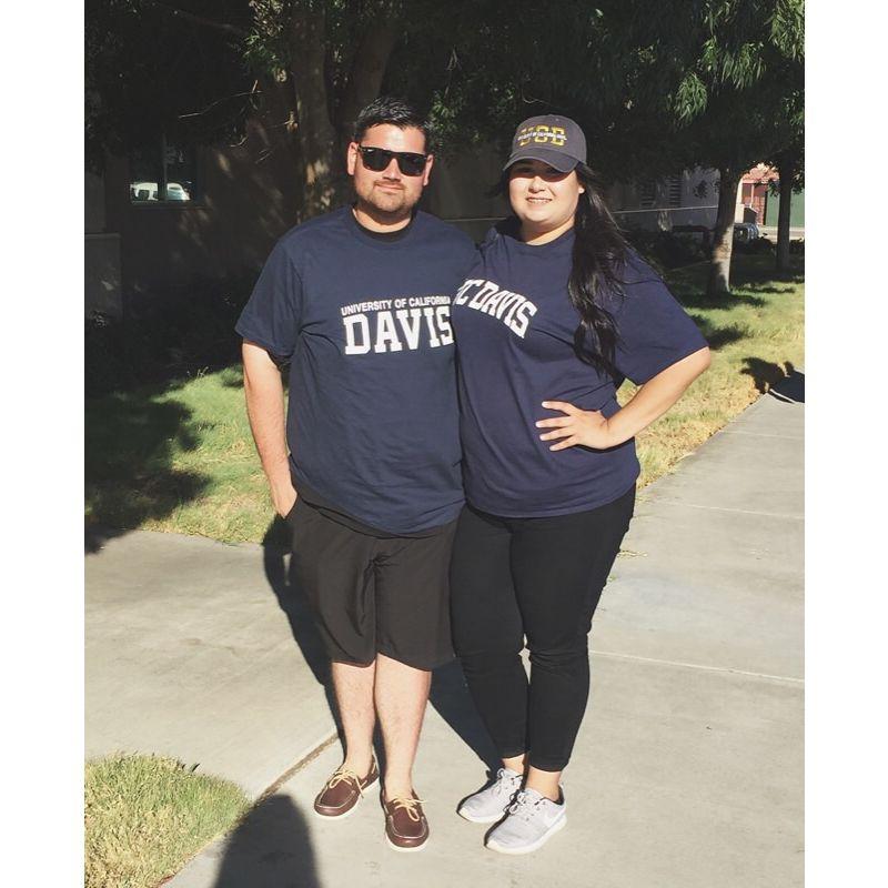 Alex's first visit to Davis.