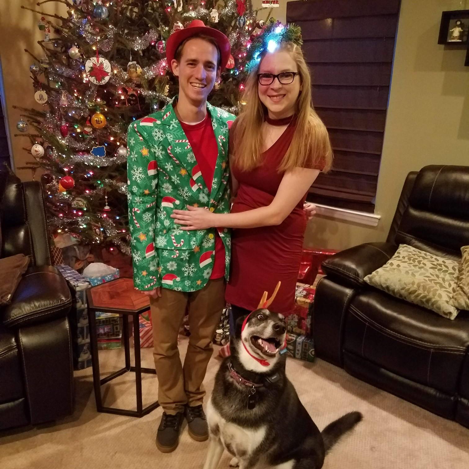 Kentucky Derby Christmas Eve with Nicole's family!