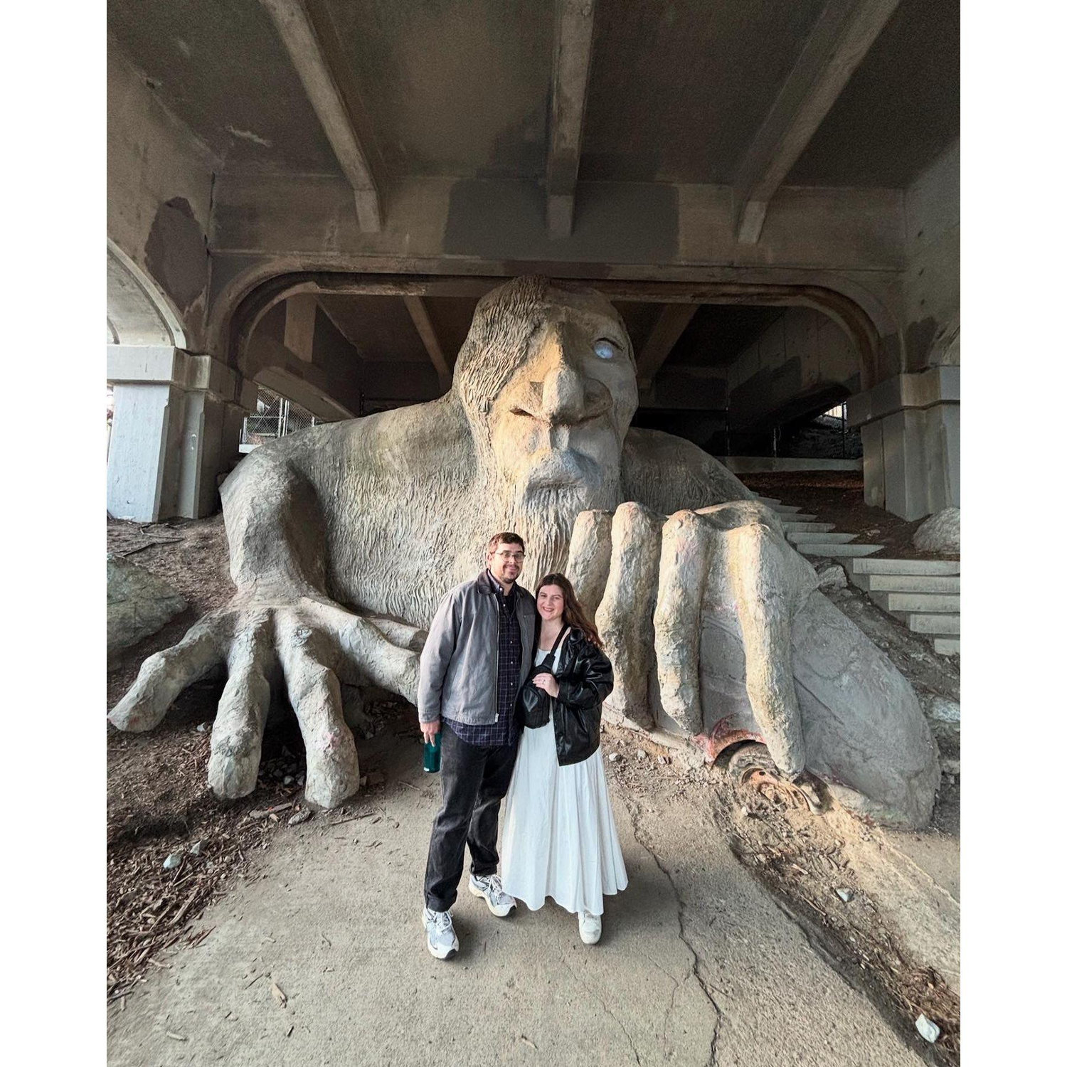 Our first trip as an engaged couple to Seattle.