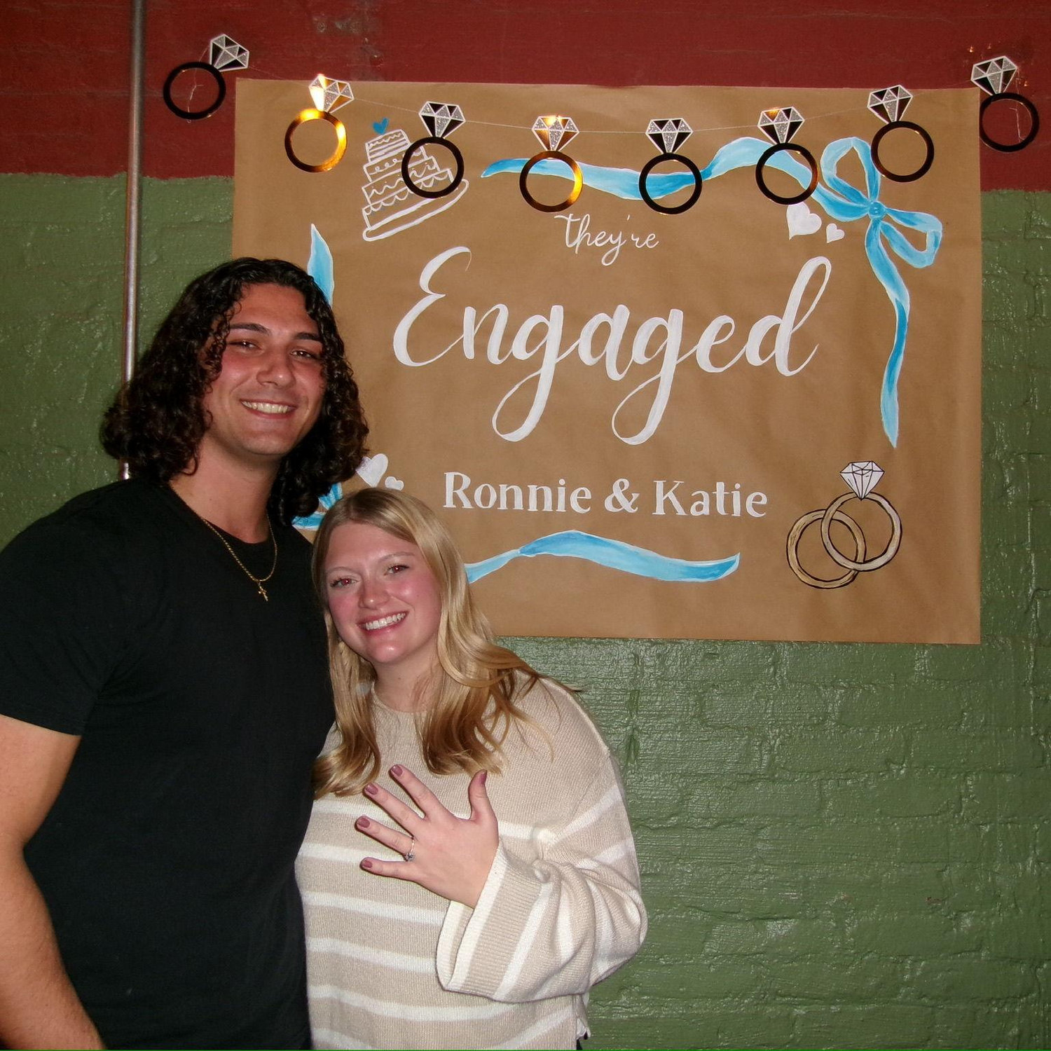 Engagement party after the proposal!