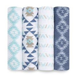 cotton muslin swaddle 4pk