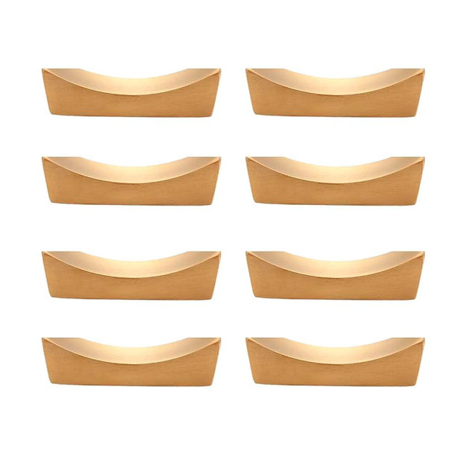 Chopsticks Holder Rest - 8 Packs, 304 Stainless Steel Chopstick Holder, Chopsticks Stand, Knife Fork Spoon Rest for Tableware Kitchen, Golden