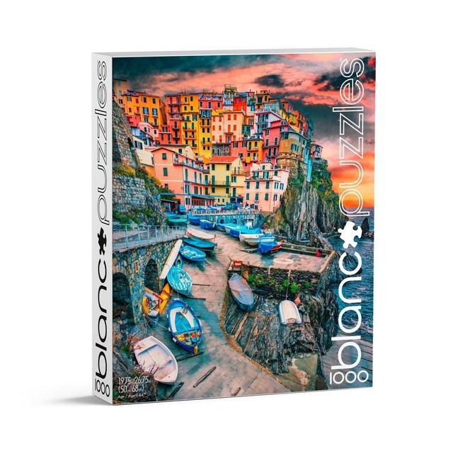 blanc Cinque Terre Skies Jigsaw Puzzle - 1000pc