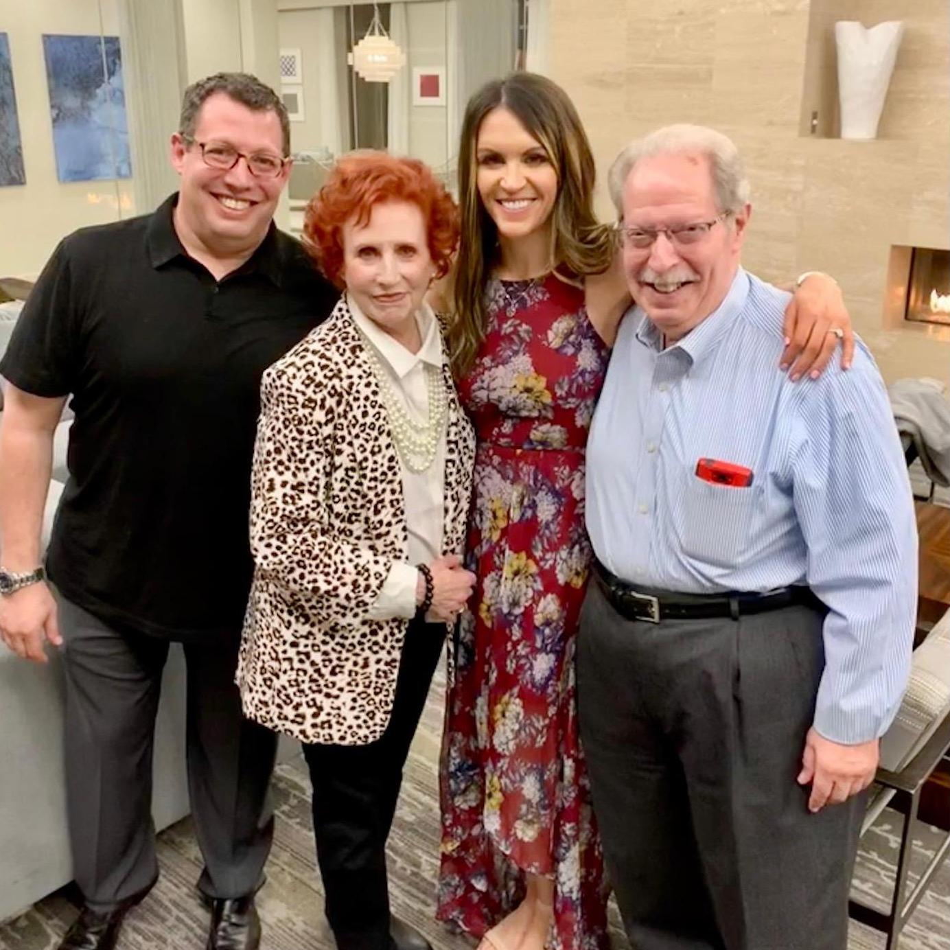 And two more very happy parents the night we got engaged to welcome a daughter into their family!