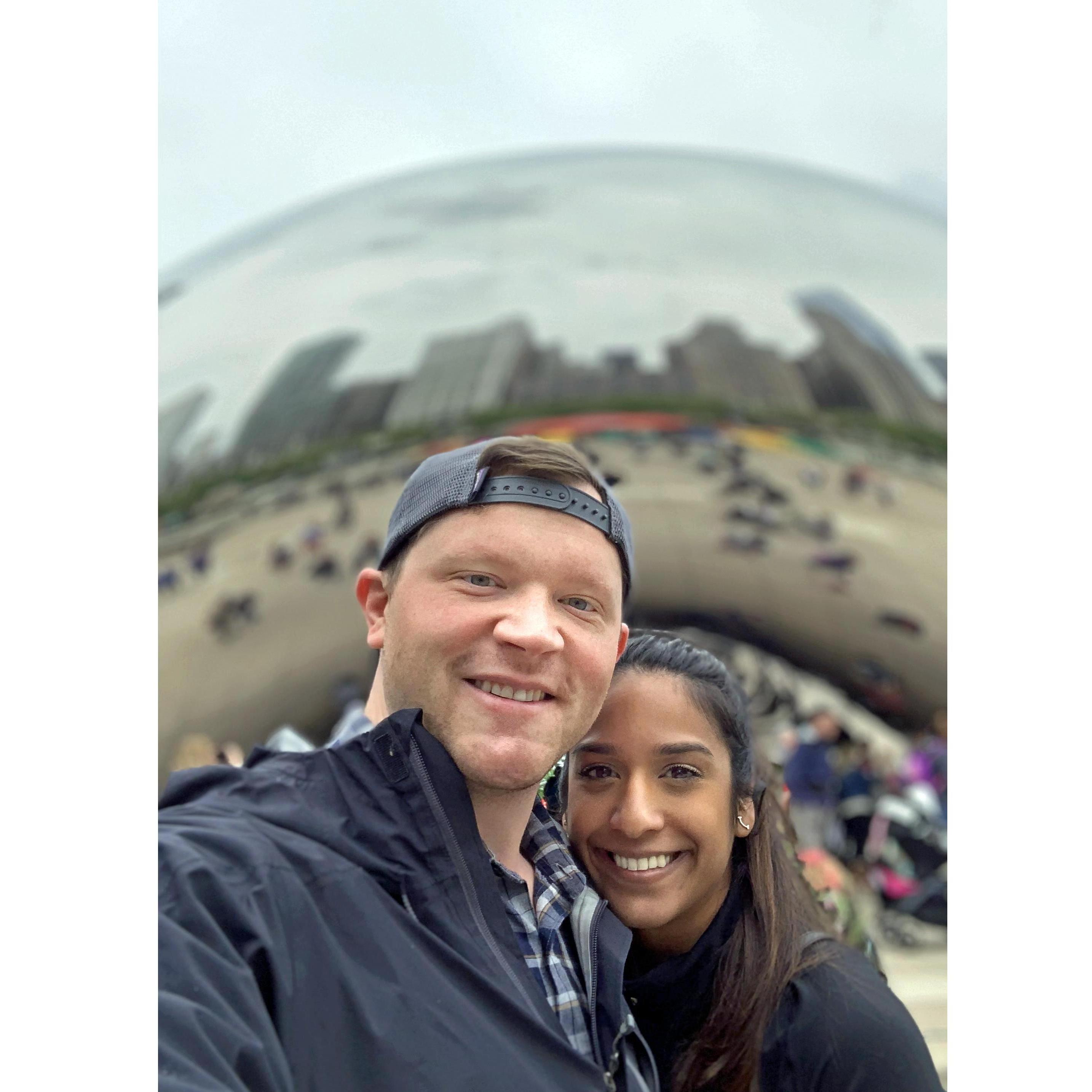 First time seeing the Bean on our residency trip to the AAPD Conference in Chicago.