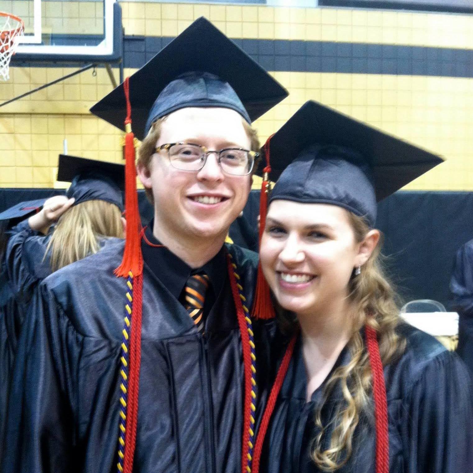 Graduation in 2014. M-I-Z!