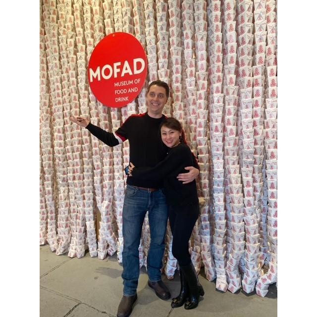 Erik: "She is a foodie, have to say yes to MOFAD!"