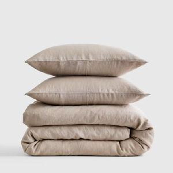European Linen Duvet Cover Set - King/Cal King