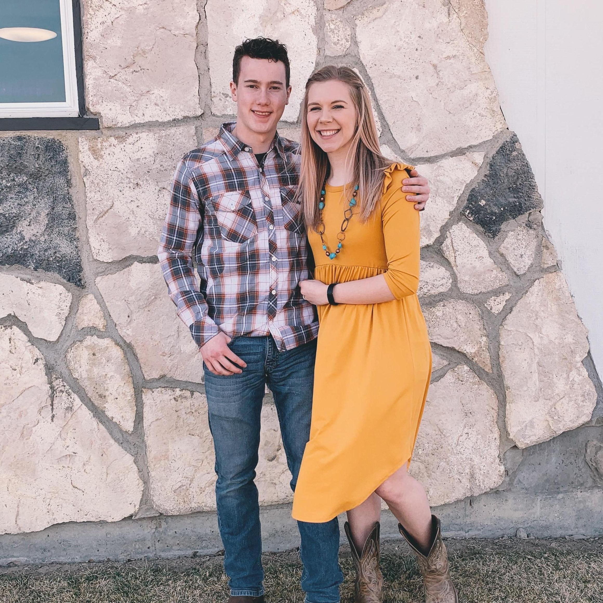 3-7-21 - Our first picture together!! Our group of Summit students were on the way to Montana spring break trip.