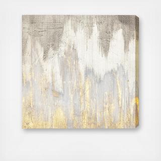 Golden Caves Canvas Art