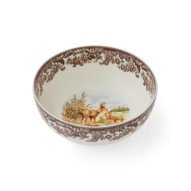 Spode Woodland Deer Serving Bowl
