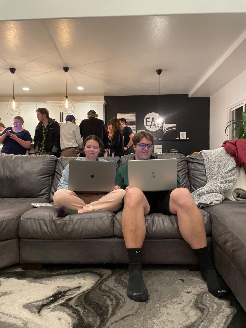 Our friend took this photo of us and it's for sure one of our faves
