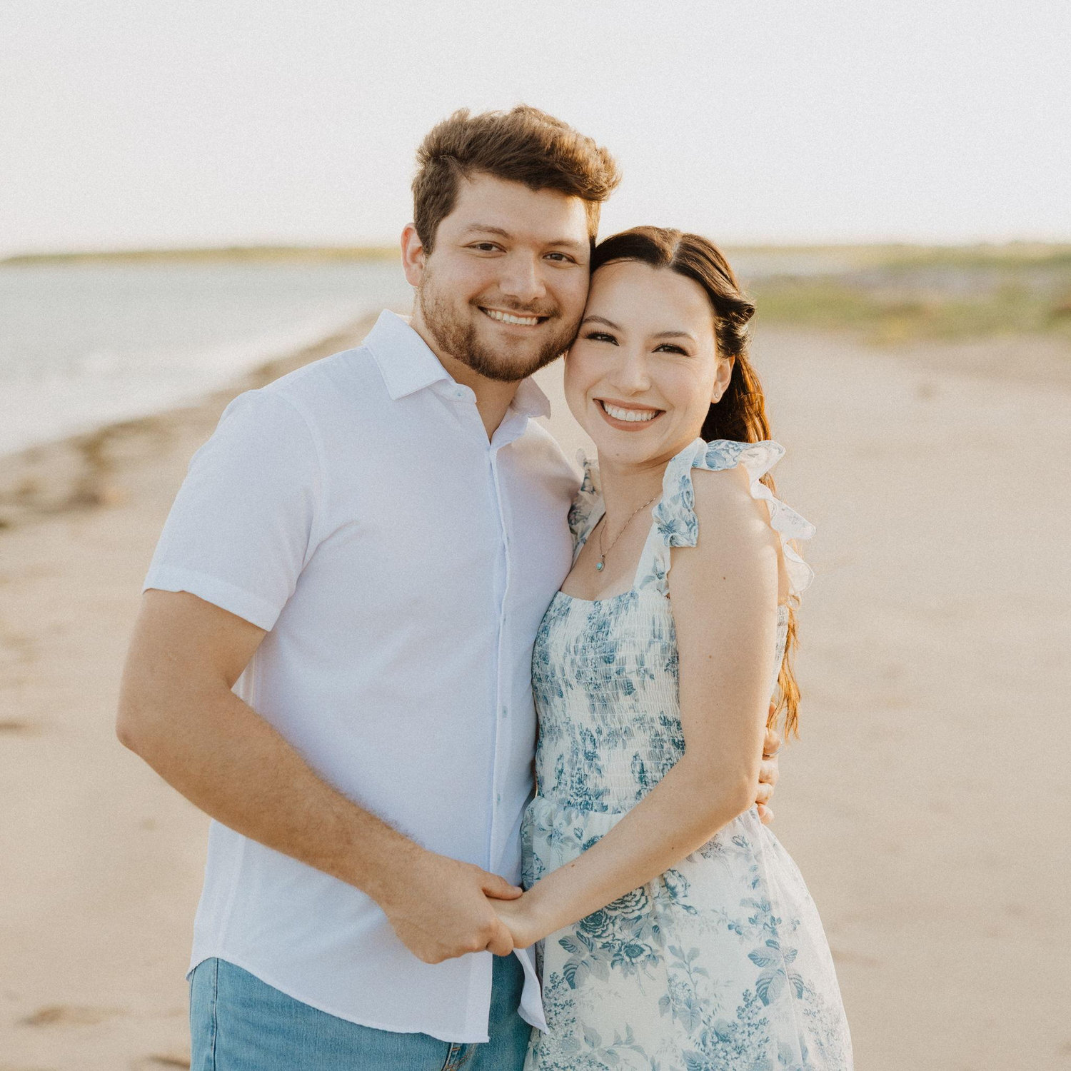 Our engagement announcement photoshoot.