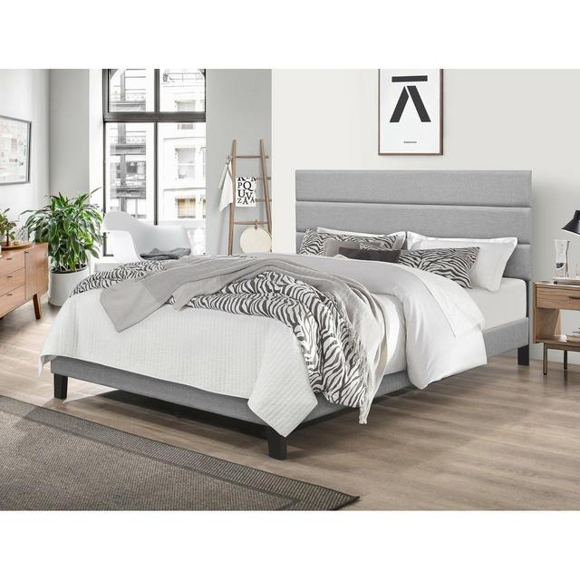 Aghadavy Upholstered Low Profile Platform Bed