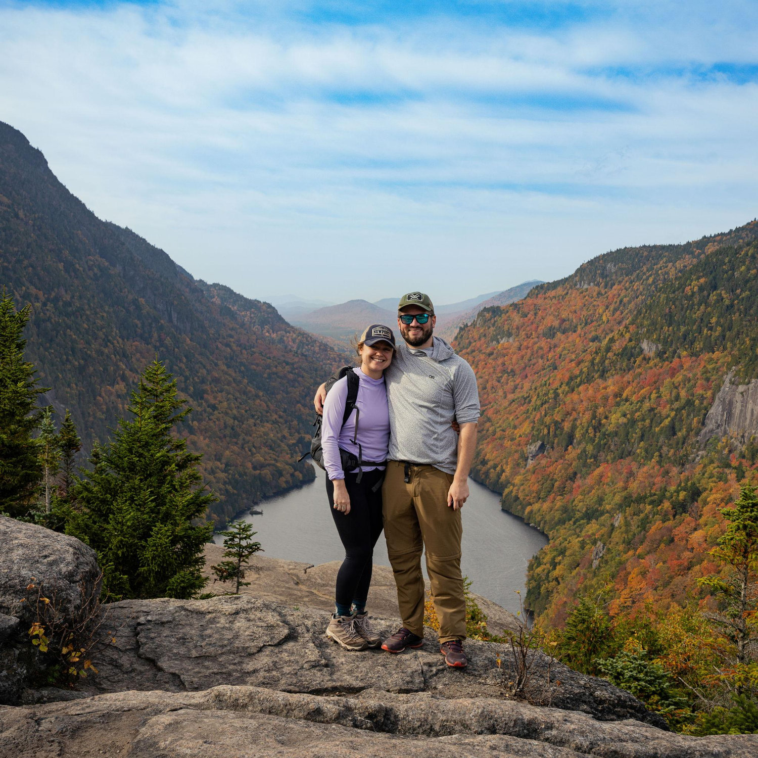Our first long hiking trip in the Adirondacks. 12 miles!