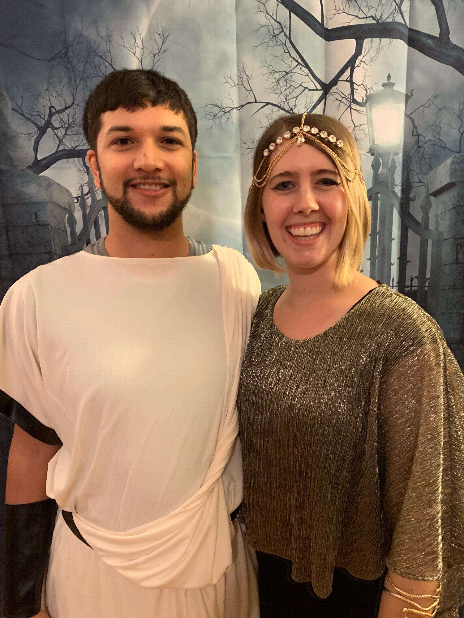 Halloween 2019: Marc Antony and Cleopatra.