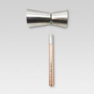 Jigger 1.5oz Stainless Steel/Copper - Threshold™