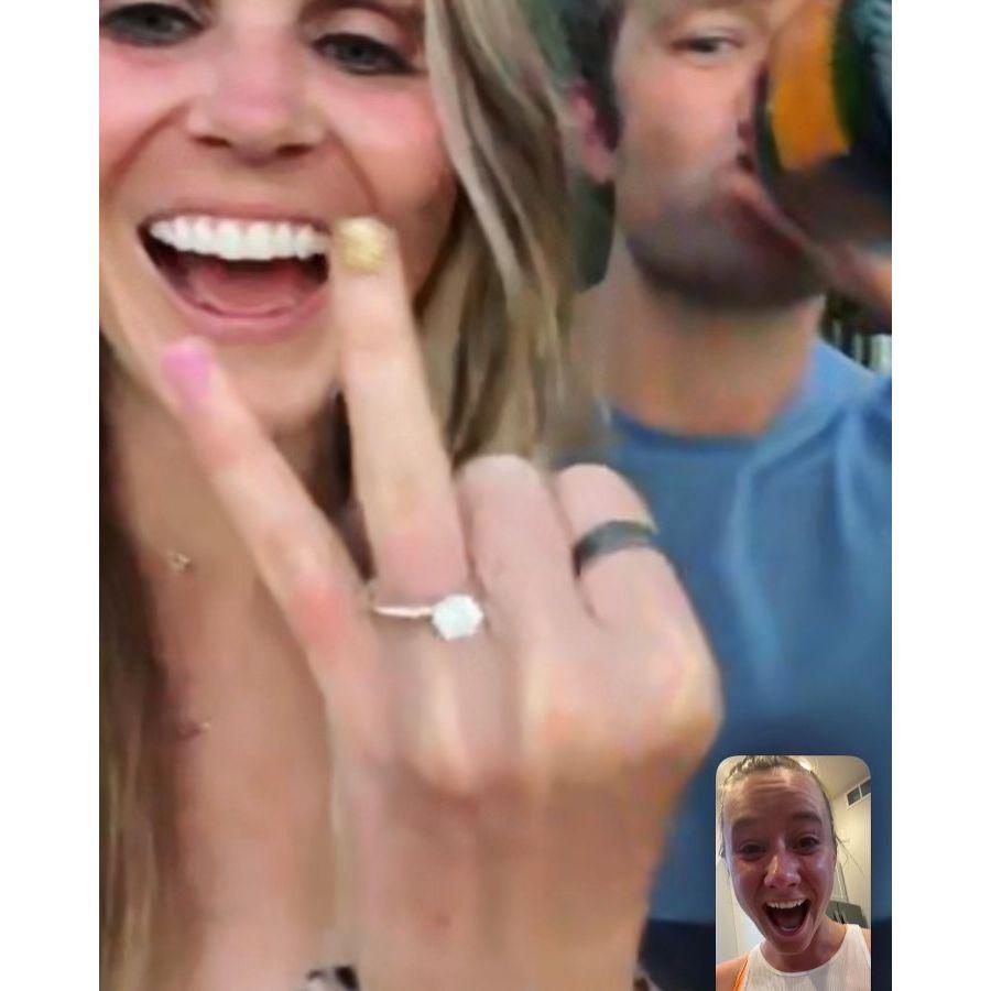 Showin' off the RING to MOH TANSEY :D