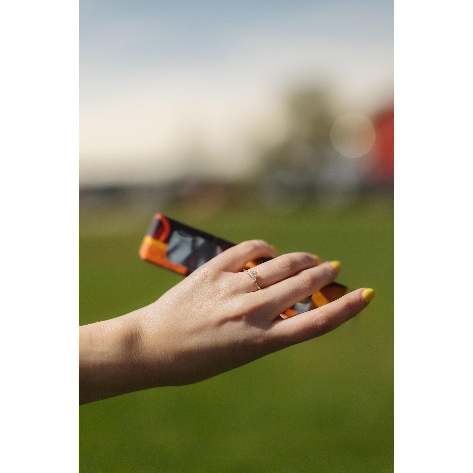Moments after the total eclipse with the new ring. Katie snapped our engagement photos.